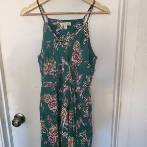 Monteau Los Angeles Lined Floral With Thin Straps Women's Size M